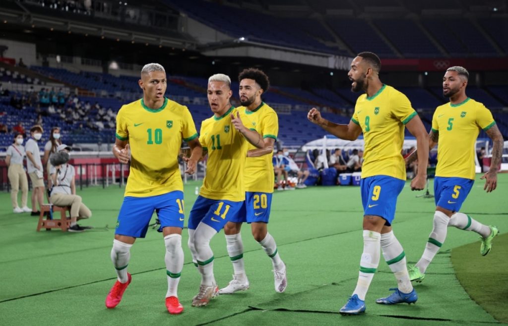 Trận đấu giữa U23 Brazil và U23 Tây Ban Nha