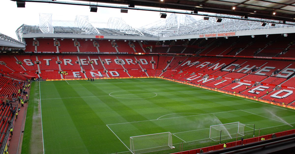 Sân Old Trafford của câu lạc bộ bóng đá Manchester United