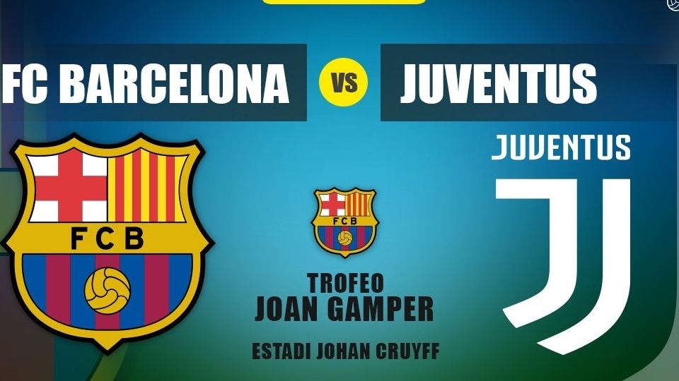 Trận đá giao hữu giữa Barcelona và Juventus