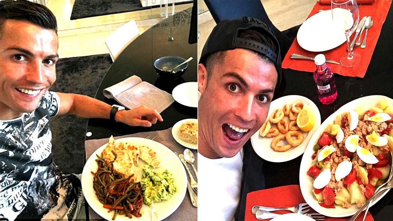 Chiêm ngưỡng bữa ăn của siêu sao Ronaldo